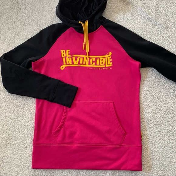 Nike Sweatshirt Therma Fit Hoodie Pullover Livestrong - Picture 2 of 11